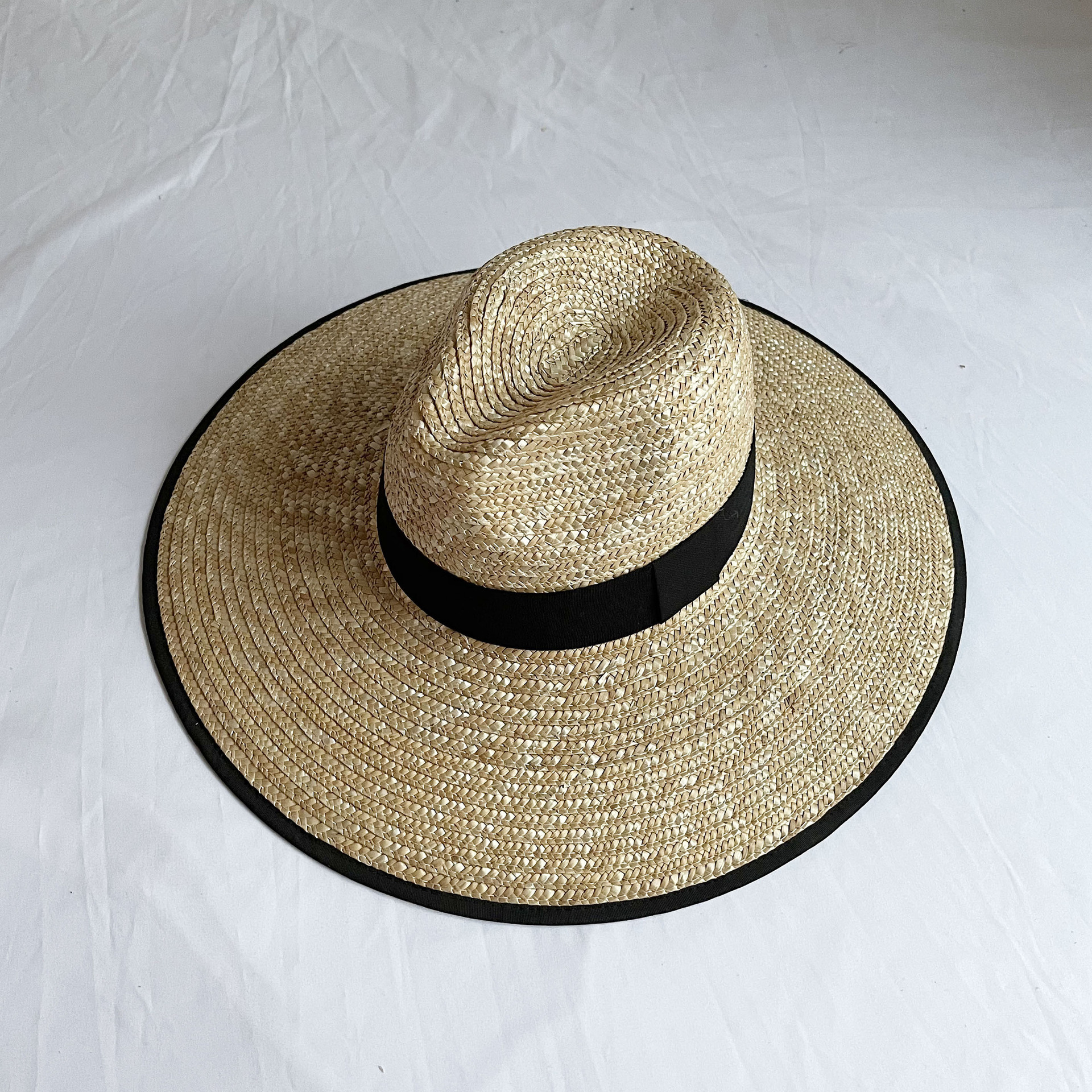 2023 New Natural Straw Panama  - Bucket Hat Straw reseña y precio
