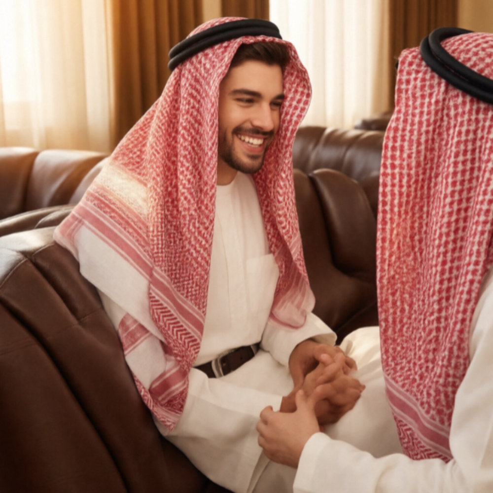 Arab Sheikh Costume Set, Saudi - Sunglass Retainer Cord reseña y precio