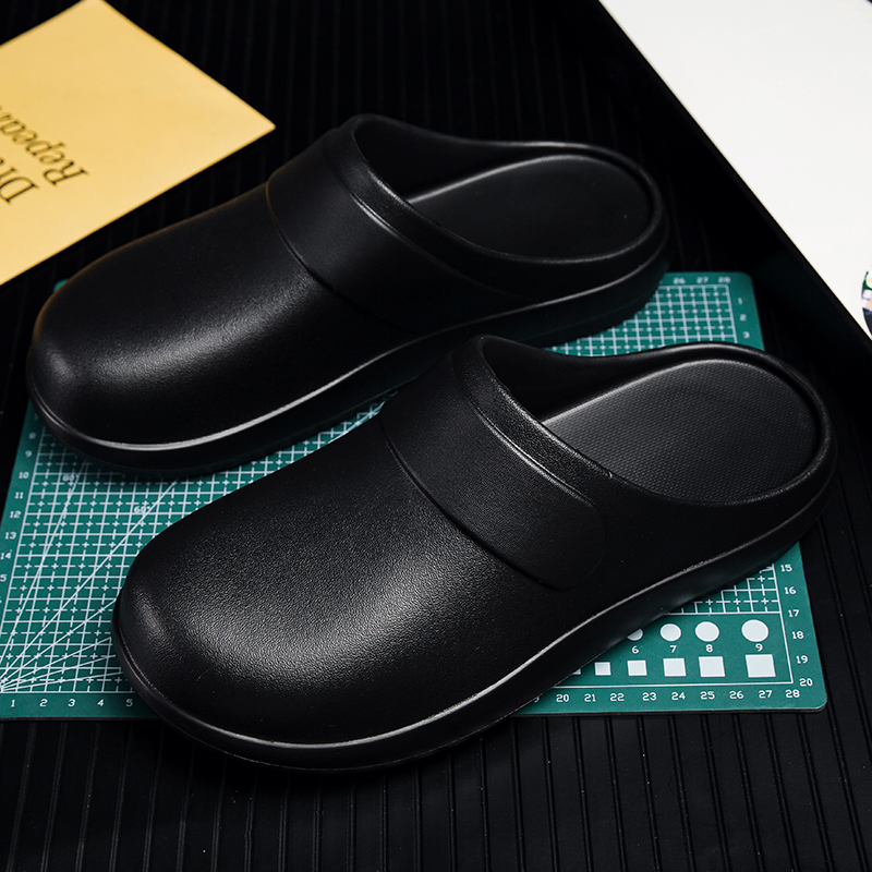 YUYIN Men Women EVA Chef Shoes - Flip Flop Leather Men reseña y precio
