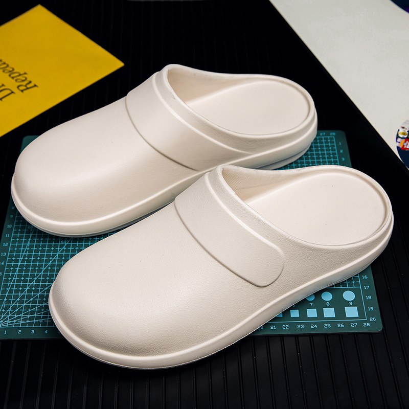 YUYIN Men Women EVA Chef Shoes - Flip Flop Leather Men reseña y precio